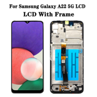                             LCD    assembly  with FRAME for Samsung Galaxy A22 5G 2021 A226 A226F